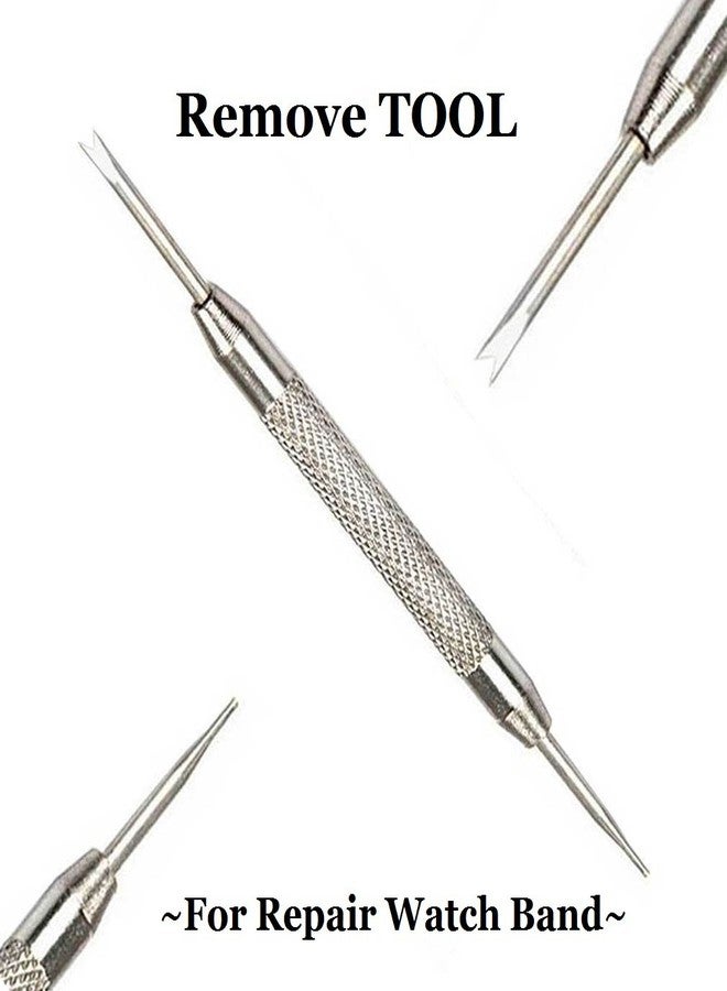 Olytop for 21mm Quick Release Spring Bars Watch Pins - 6PCS Stainless Steel Watch Replacement Band Pins 21mm Strap Link Pins Diameter 1.5mm + Spring Bar Tool (21mm) - Image 3